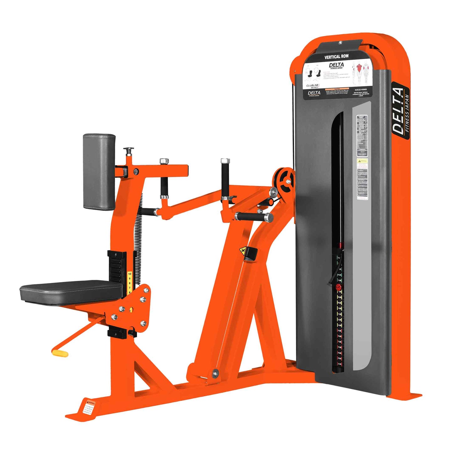 DELTA SERIES Seated Vertical Seated Row Pin Loaded  Machine