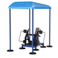 OUTDOOR FITNESS EQUIPMENT STREETBARBELL SEATED LEG EXTENSION