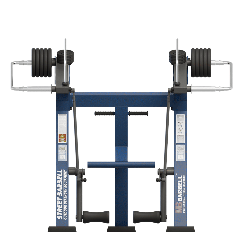 OUTDOOR FITNESS EQUIPMENT STREETBARBELL STANDING LEG CURL