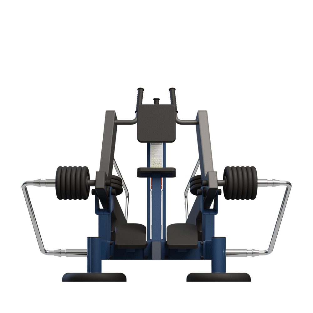 OUTDOOR FITNESS EQUIPMENT STREETBARBELL SEATED ROW