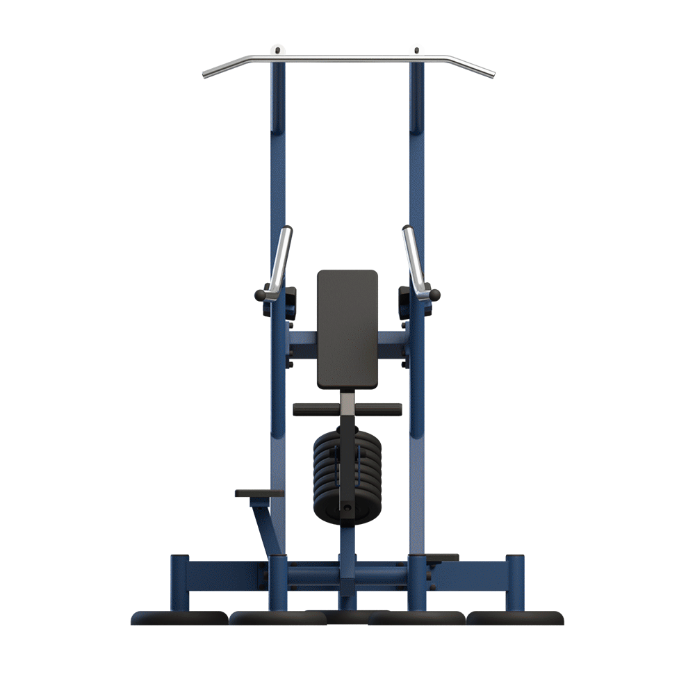 OUTDOOR FITNESS EQUIPMENT STREETBARBELL ASSISTED CHIN & DIP