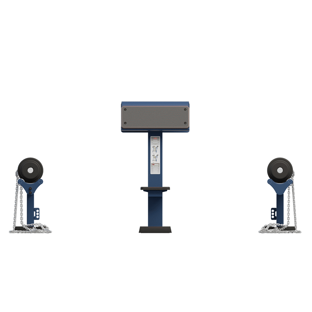 OUTDOOR FITNESS EQUIPMENT STREETBARBELL DUMBBELL SET