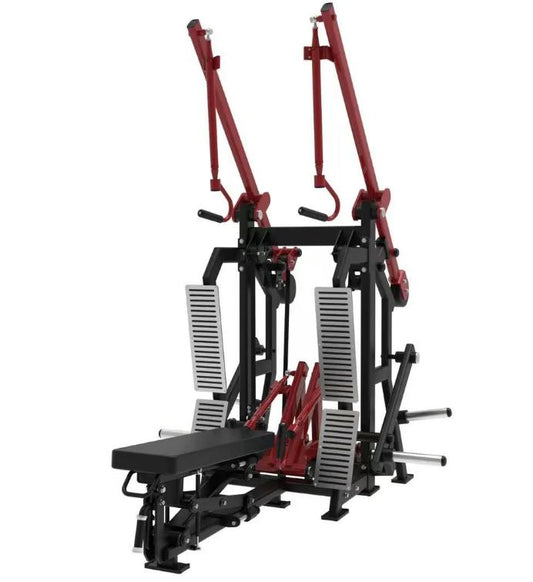 LIFE TREK COMP-PRO SERIES LAT PULLDOWN LOW ROW COMBO PLATE LOADED