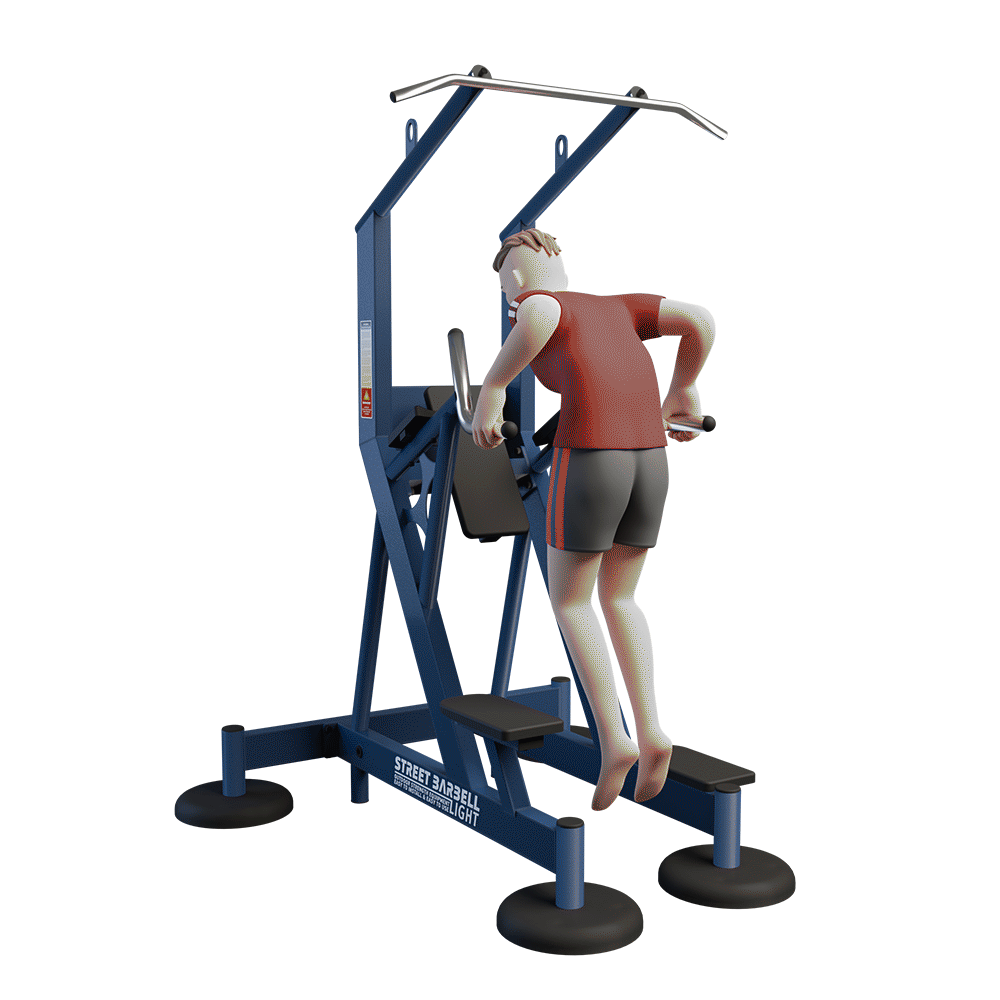 OUTDOOR FITNESS EQUIPMENT STREETBARBELL VKR POWER TOWER