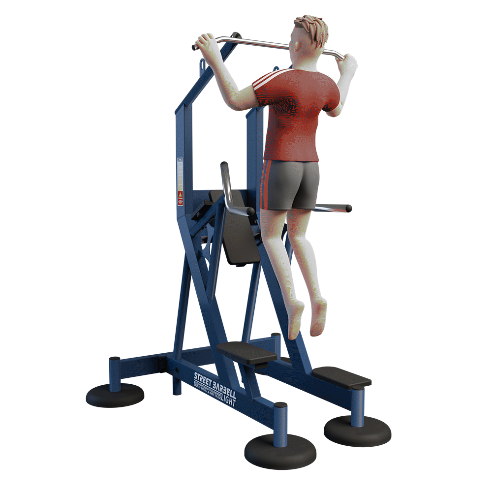 OUTDOOR FITNESS EQUIPMENT STREETBARBELL VKR POWER TOWER