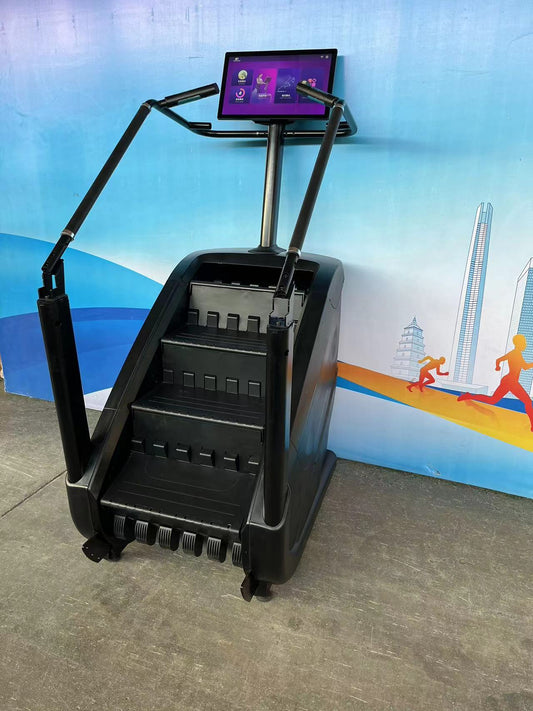 LIFE TREK STAIR CLIMBER 12" TV TFT TOUCH SCREEN FULL COMMERCIAL