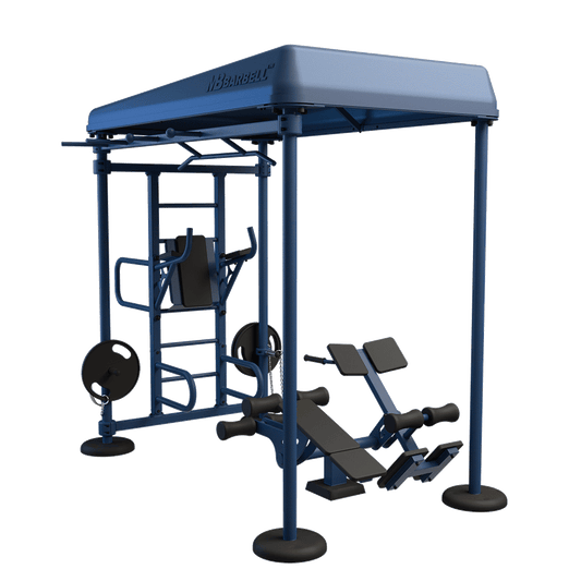 OUTDOOR FITNESS EQUIPMENT STREETBARBELL MULTI WORKOUT STATION