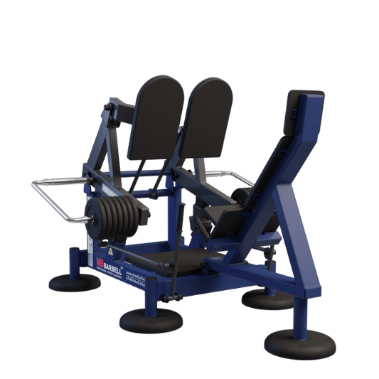 OUTDOOR FITNESS EQUIPMENT STREETBARBELL LEG PRESS