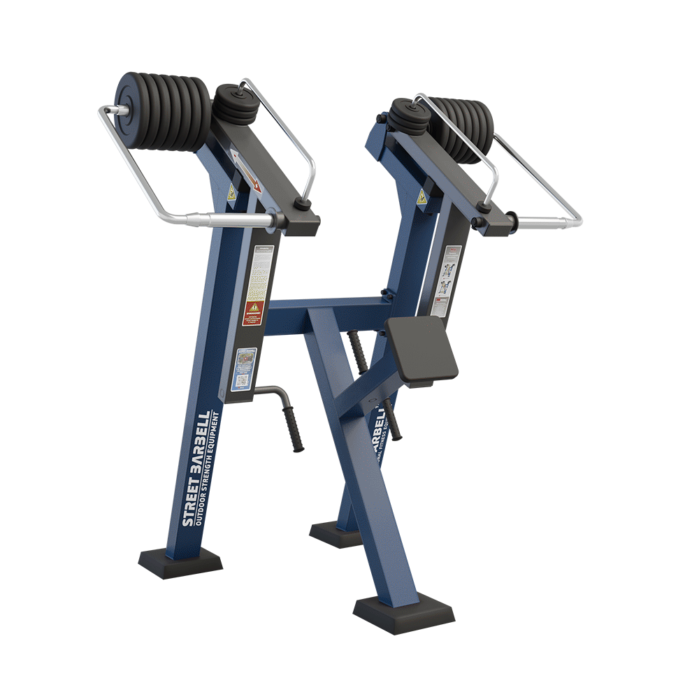 OUTDOOR FITNESS EQUIPMENT STREETBARBELL STANDING ROW