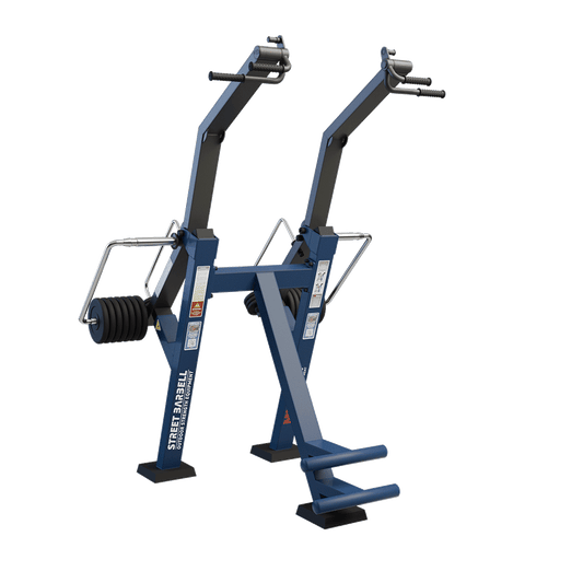 OUTDOOR FITNESS EQUIPMENT STREETBARBELL LAT PULLDOWN