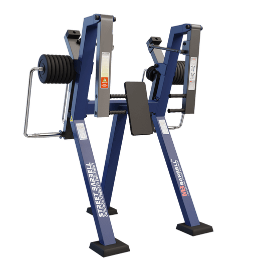 OUTDOOR FITNESS EQUIPMENT STREETBARBELL CHEST PRESS