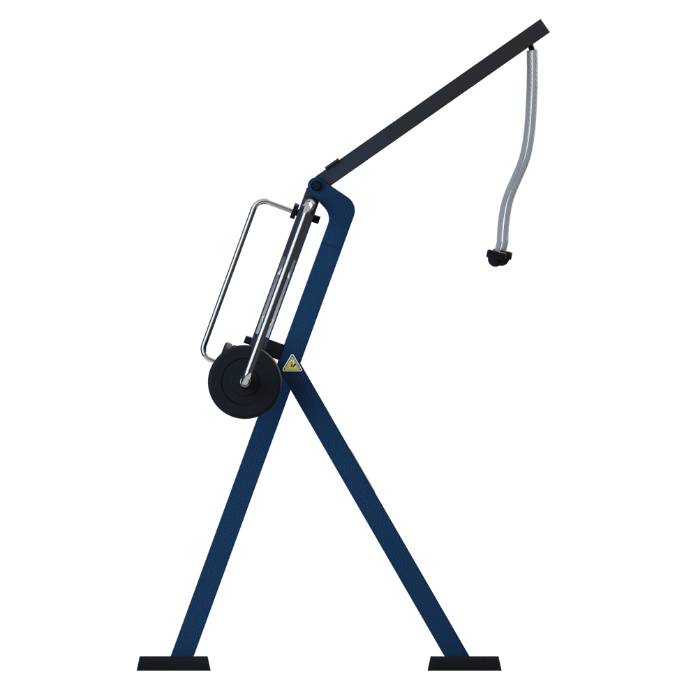 OUTDOOR FITNESS EQUIPMENT STREETBARBELL ROPE PULLDOWN