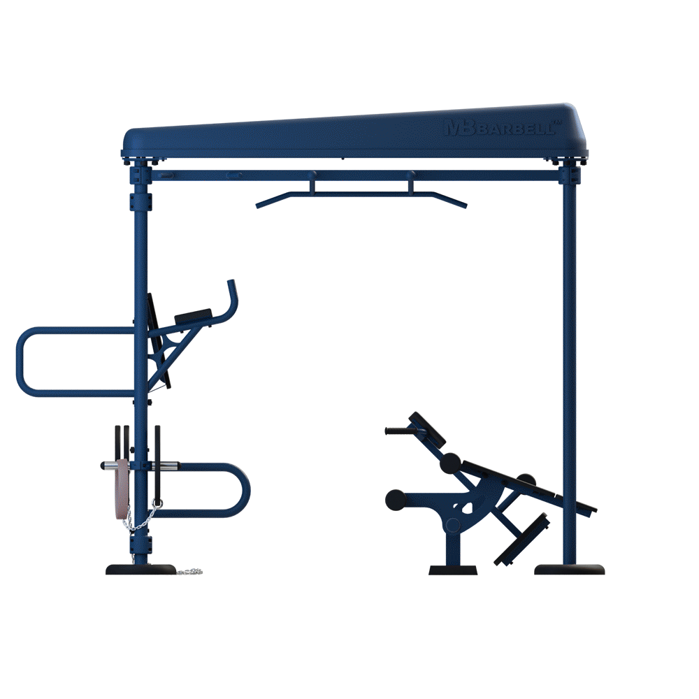 OUTDOOR FITNESS EQUIPMENT STREETBARBELL MULTI WORKOUT STATION