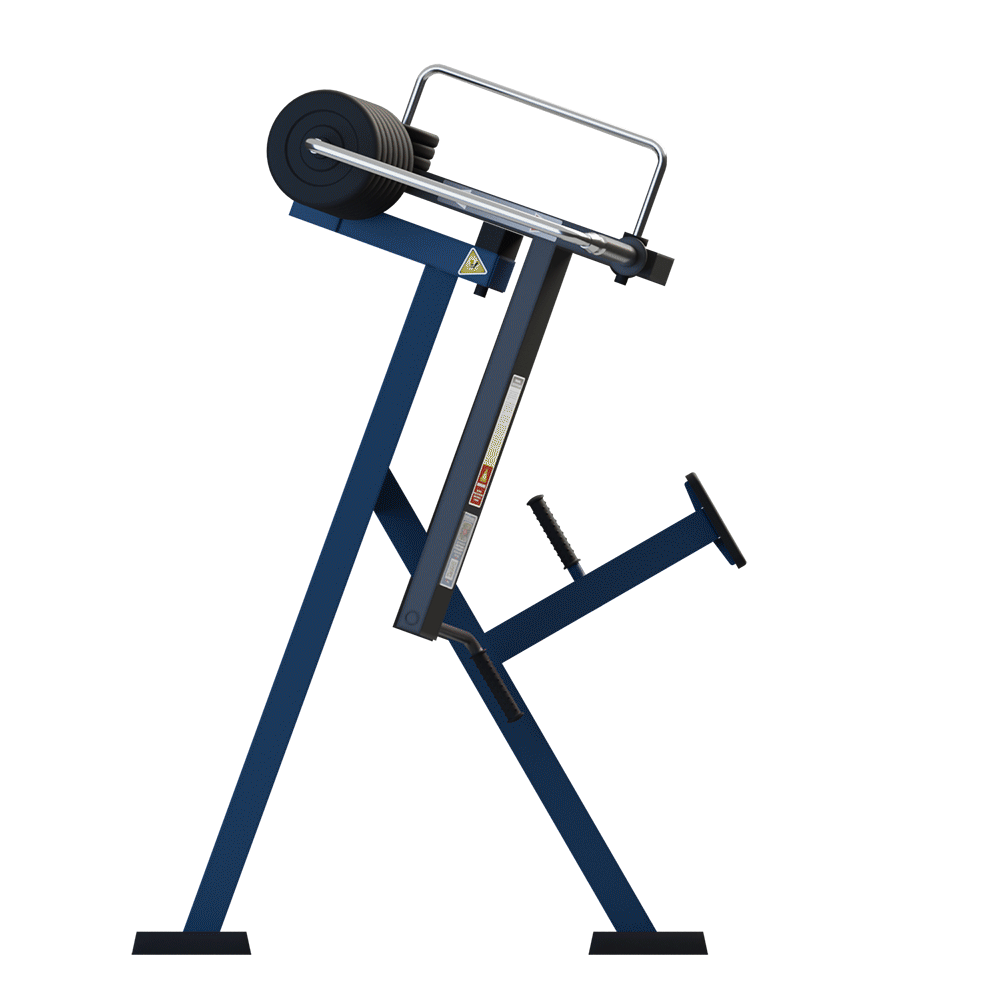 OUTDOOR FITNESS EQUIPMENT STREETBARBELL DIVERGING STANDING ROW