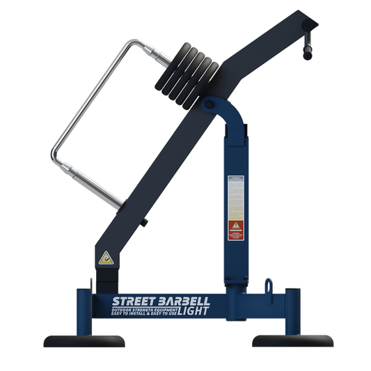 OUTDOOR FITNESS EQUIPMENT STREETBARBELL TRICEP PULLDOWN