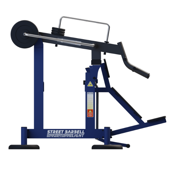 OUTDOOR FITNESS EQUIPMENT STREETBARBELL INCLINE BENCH PRESS