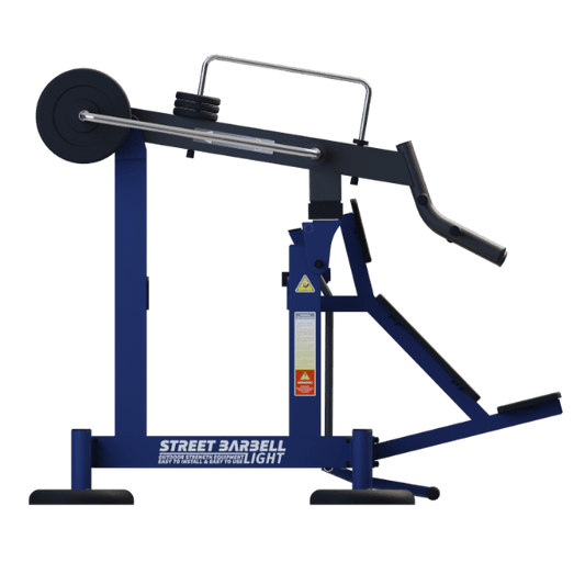 OUTDOOR FITNESS EQUIPMENT STREETBARBELL INCLINE BENCH PRESS