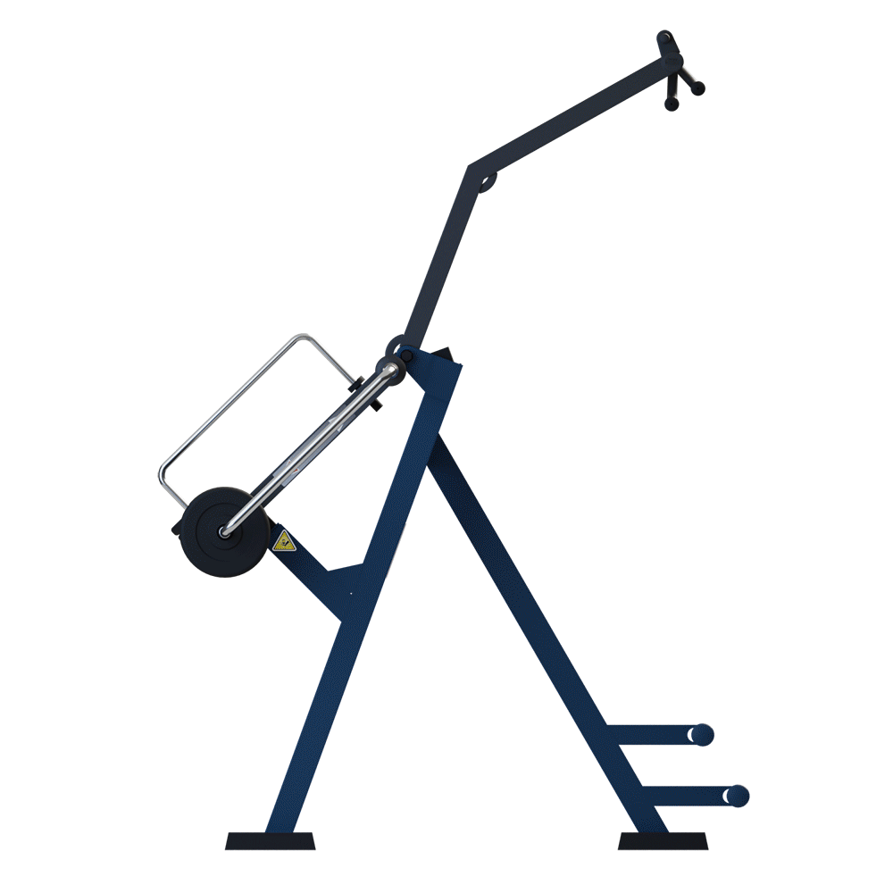 OUTDOOR FITNESS EQUIPMENT STREETBARBELL LAT PULLDOWN