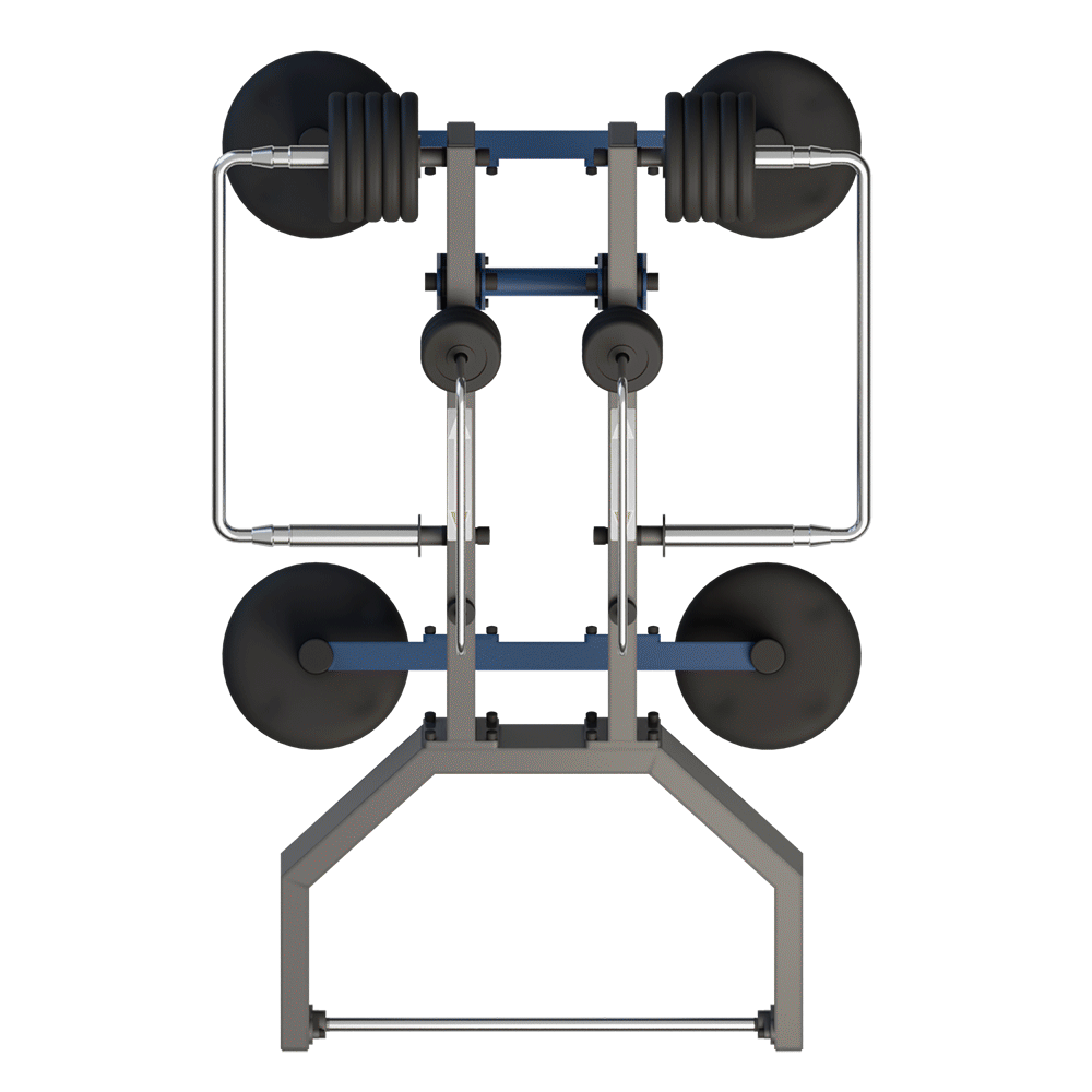 OUTDOOR FITNESS EQUIPMENT STREETBARBELL MULTI WORKOUT STATION