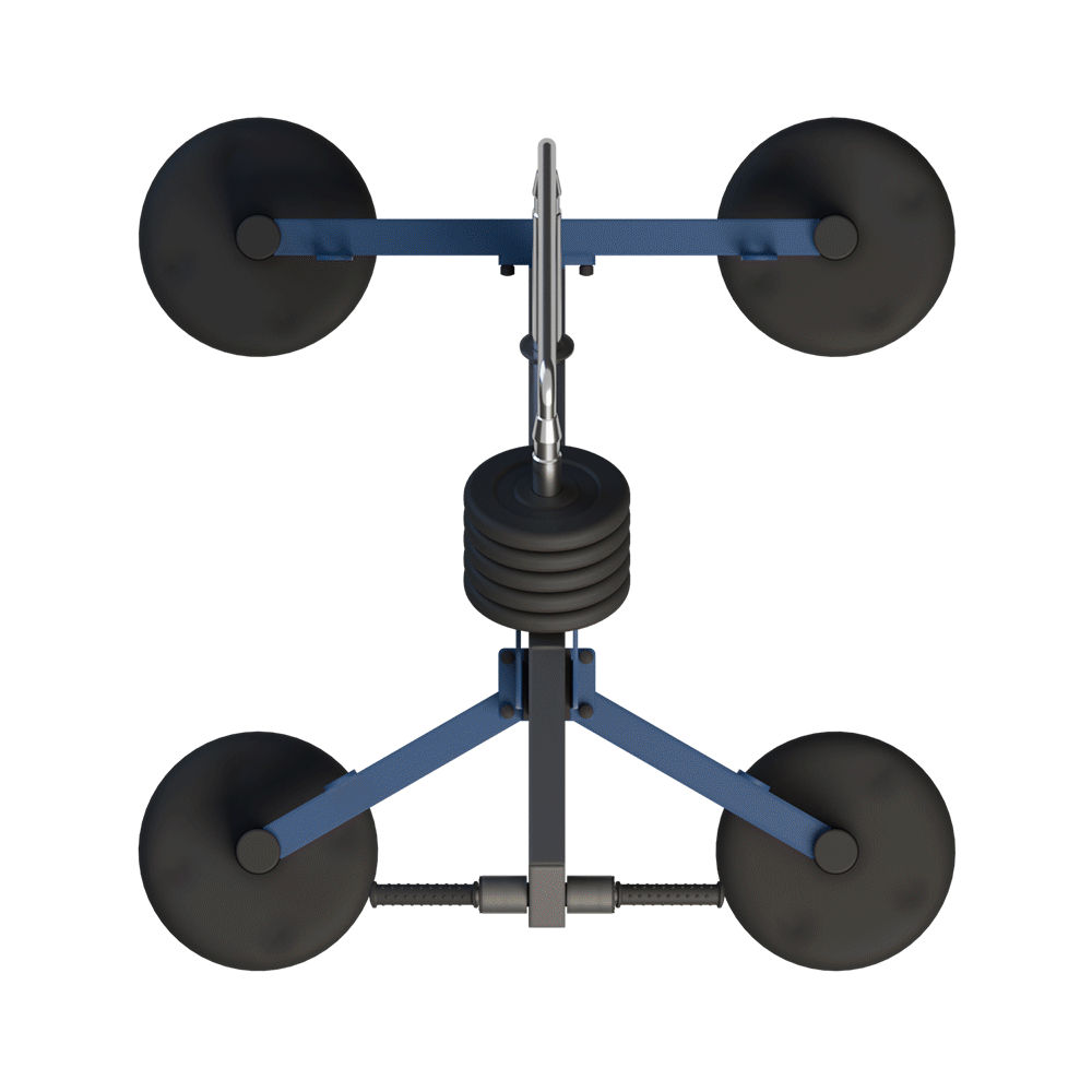 OUTDOOR FITNESS EQUIPMENT STREETBARBELL TRICEP PULLDOWN