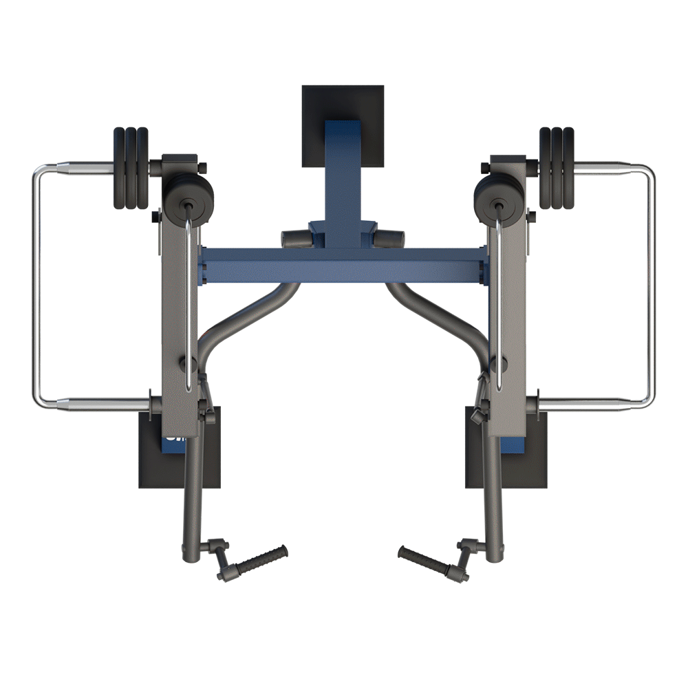 OUTDOOR FITNESS EQUIPMENT STREETBARBELL BICEP CURL